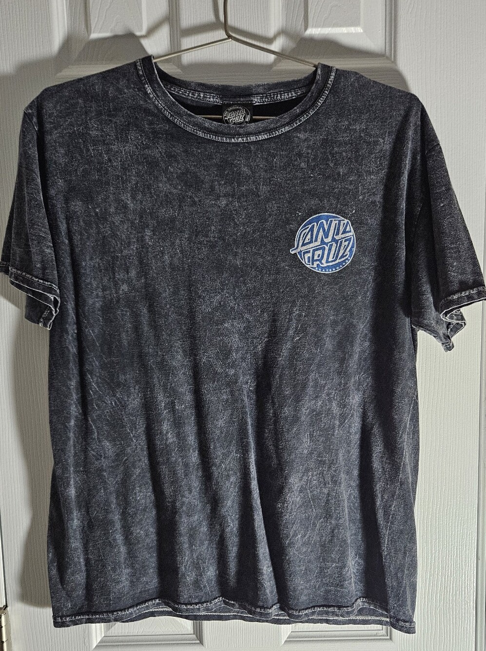 Santa Cruz Acid Wash Tee Shirt